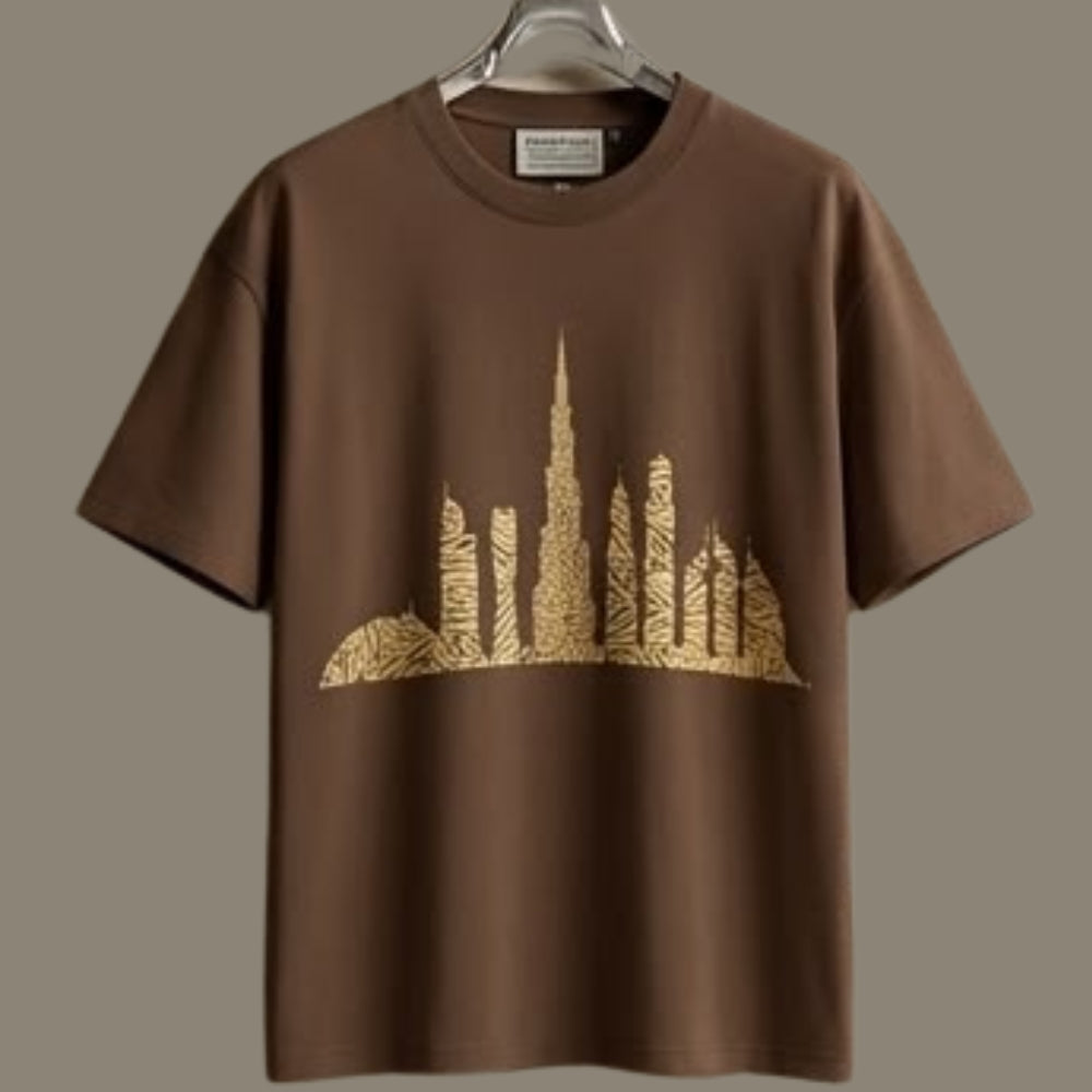The Skyline Calligraphy Edition — Earth Mocha