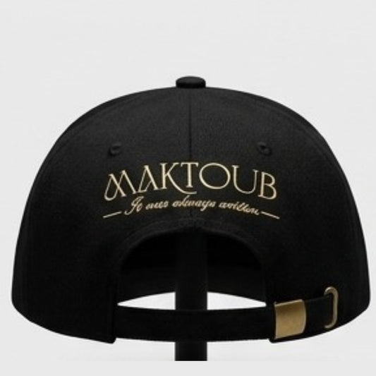 The Apex Calligraphy Cap — Obsidian