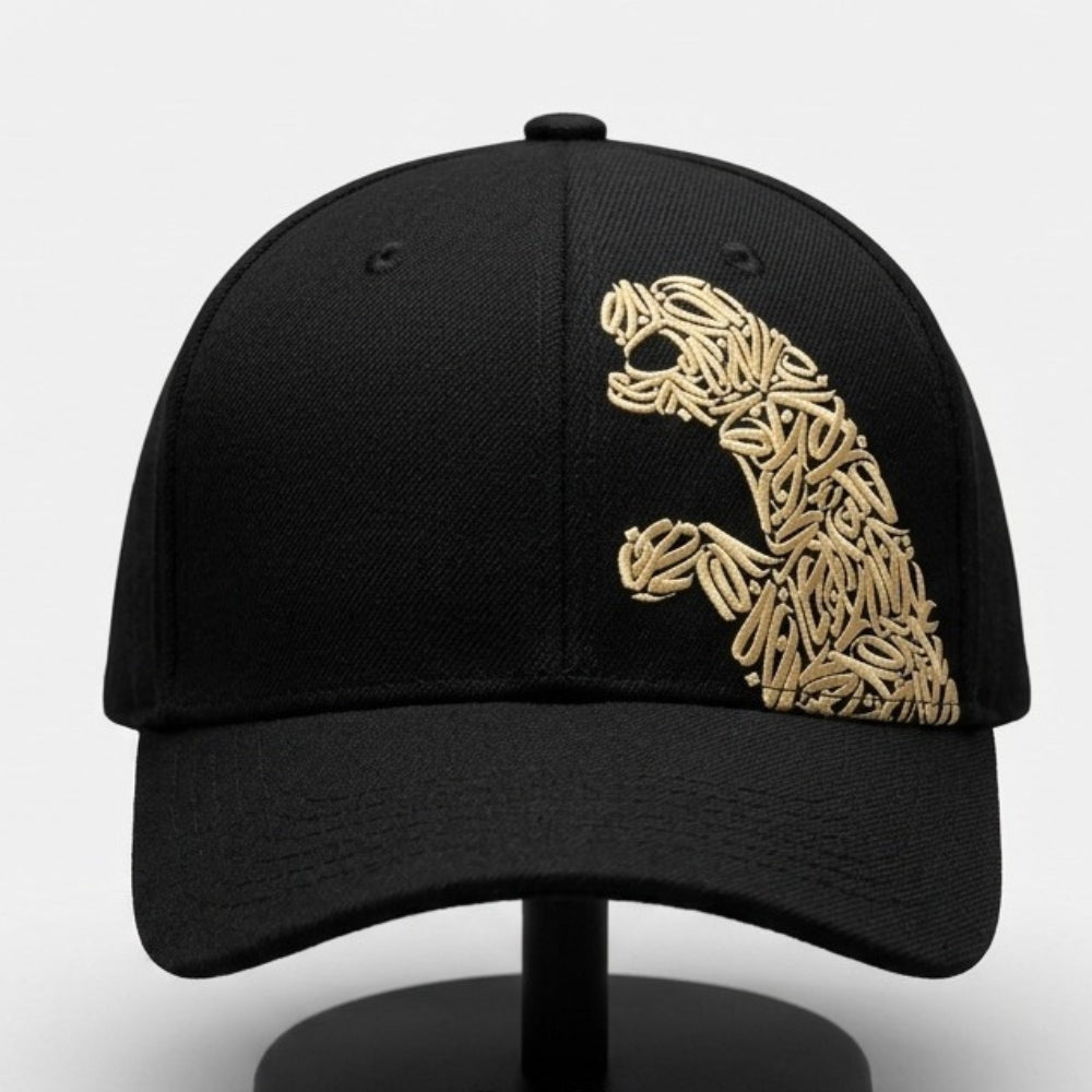 The Apex Calligraphy Cap — Obsidian